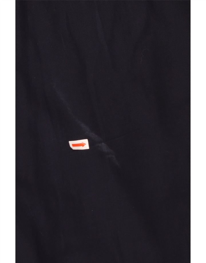 LACOSTE Camisa regular fit para hombre Talla 40 Mediana Azul marino Algodón