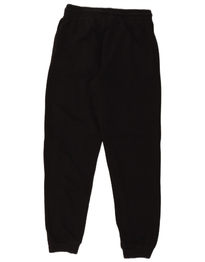Kappa Hombre Pantalones De Chándal Joggers Small Negro Algodón