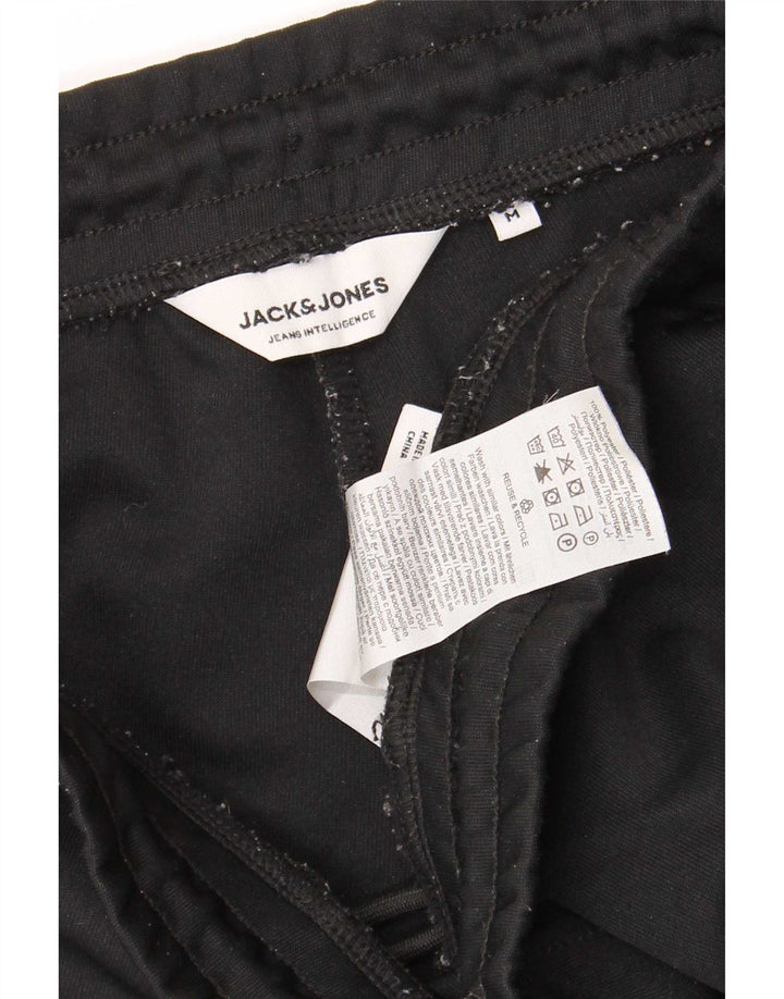Jack & Jones Hombre Regular Sport Shorts Medium Negro Poliéster