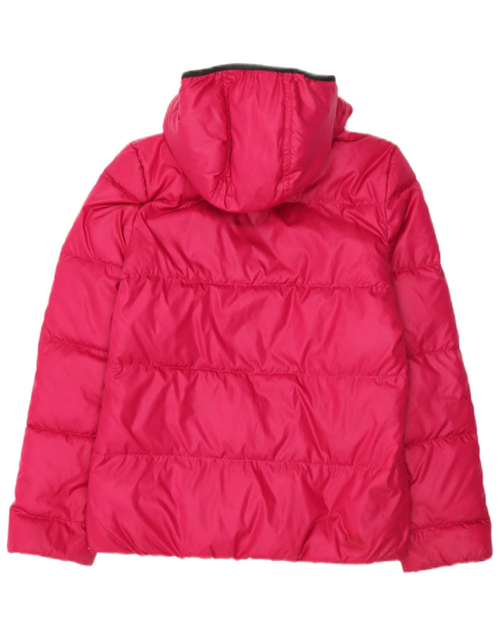 Adidas Chaqueta acolchada con capucha para mujer EU 38 Poliéster rosa medio