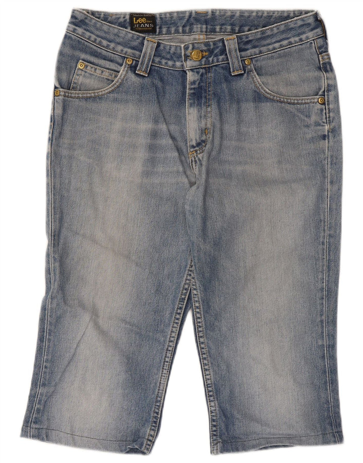 Lee Mens Felton Denim Shorts W30 Algodón Azul Medio