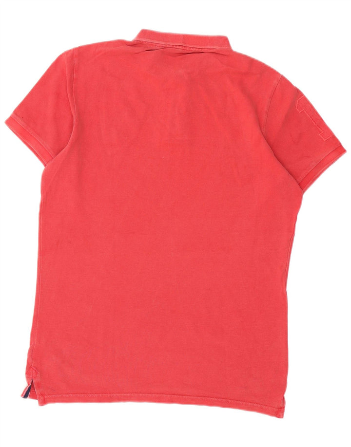Polo Superdry Para Hombre De Algodón Rojo Medio