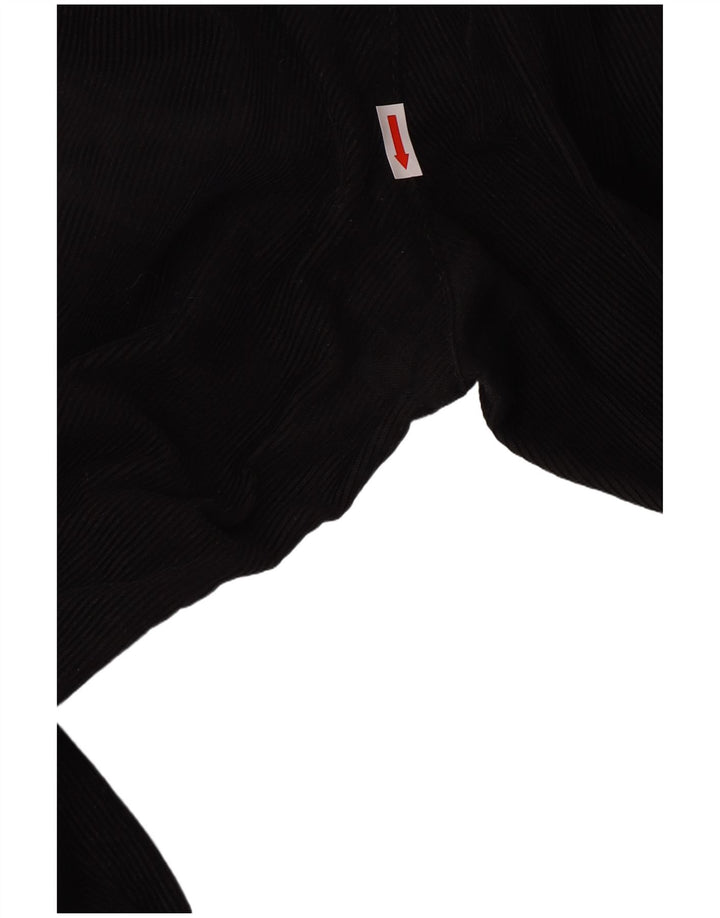 Dockers Pantalones rectos de pana color caqui para hombre W34 L32 Black Classic