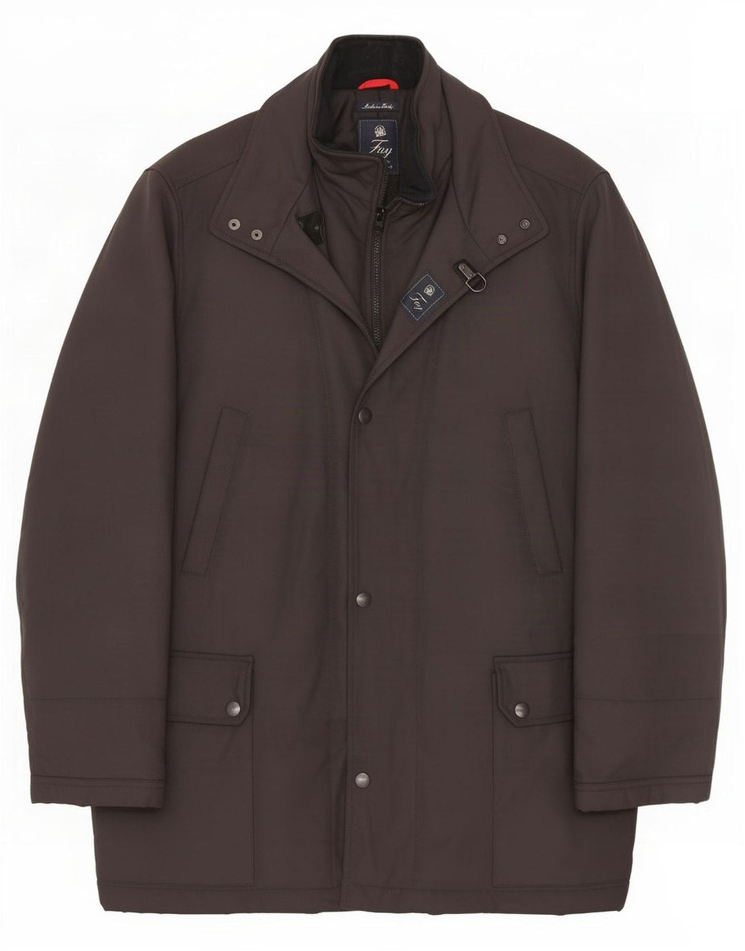 Abrigo Fay para hombre UK 46 3XL Poliamida negra