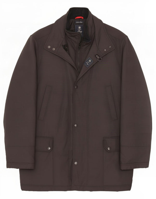 Abrigo Fay para hombre UK 46 3XL Poliamida negra