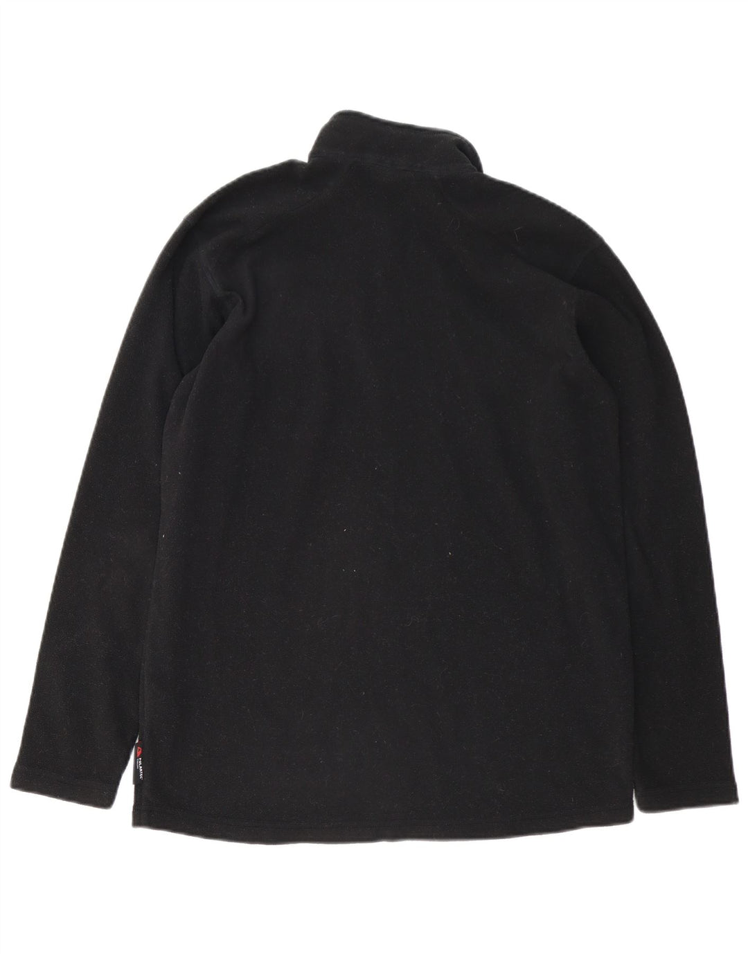 HELLY HANSEN Jersey polar con cuello y cremallera para hombre Poliéster negro mediano