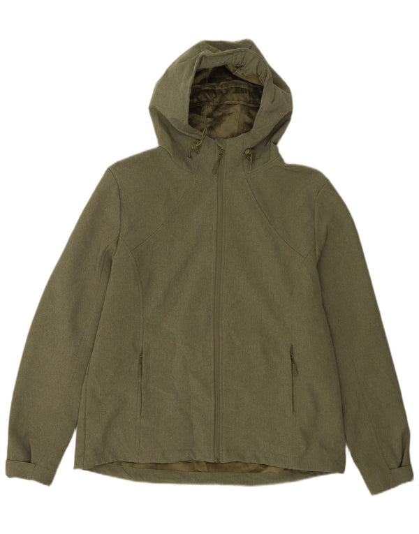 Chaqueta cortavientos con capucha para mujer Mountain Warehouse UK 46 Grande Verde