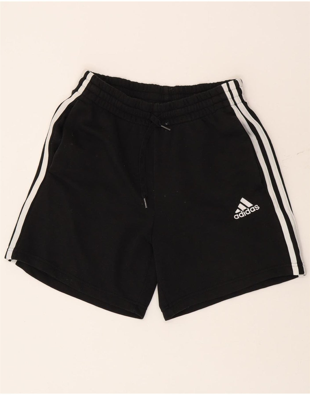 Adidas Hombre Pantalones Cortos Deportivos Pequeño Algodón Negro