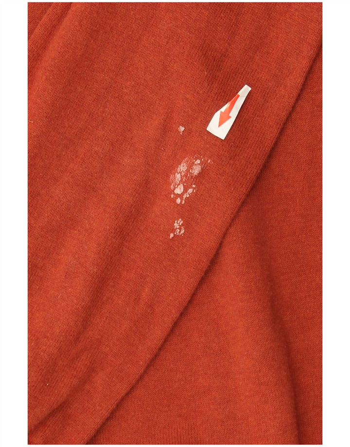 Marks & Spencer Jersey con cuello barco para hombre de algodón marrón medio