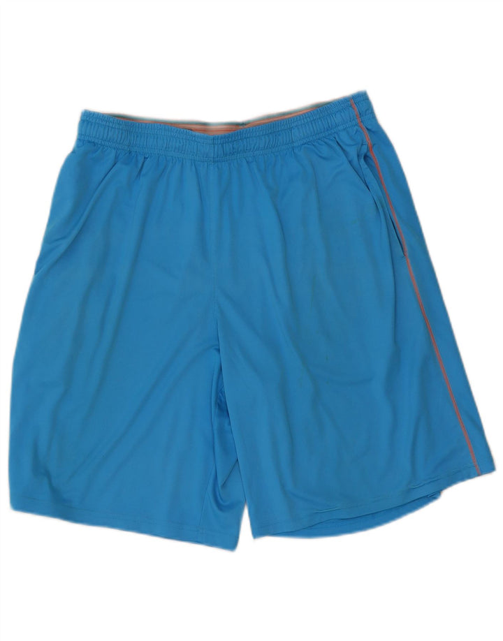 Under Armour Pantalones cortos deportivos holgados para hombre Poliéster azul grande