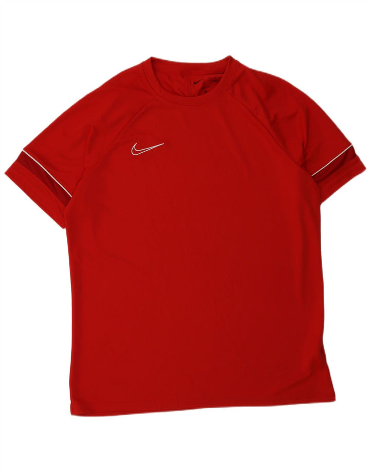 Camiseta Nike Dri Fit para hombre Top XL Poliéster rojo