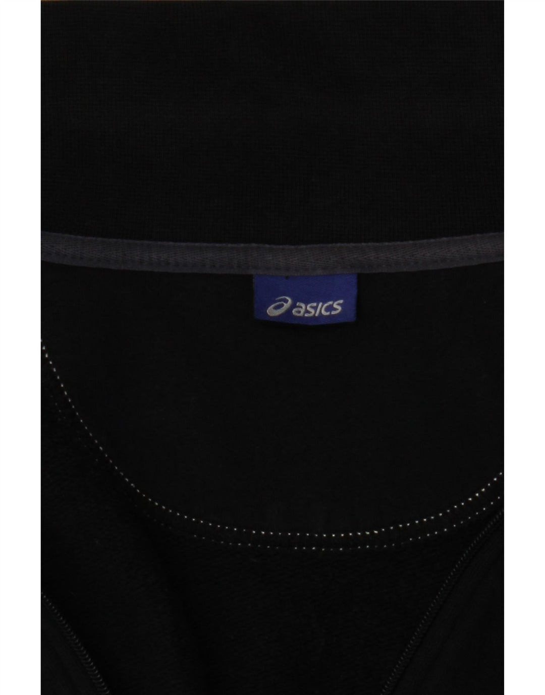 ASICS - Chaqueta de chándal para hombre, talla grande, color negro