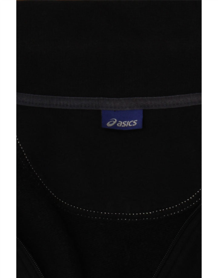 ASICS - Chaqueta de chándal para hombre, talla grande, color negro