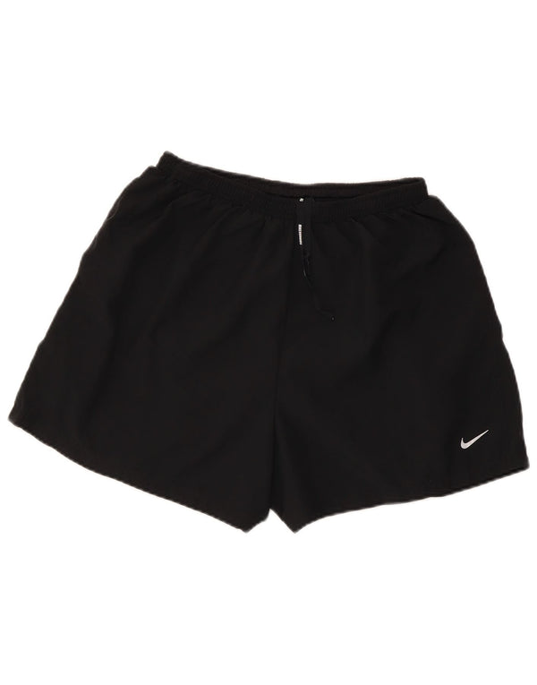 Nike - Pantalones cortos deportivos regulares para mujer, talla 40, talla M, color negro