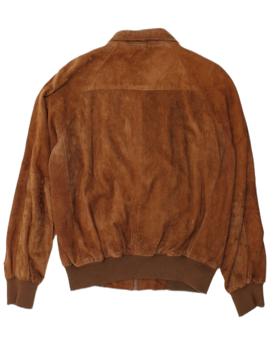 Vintage hombres ante bomber chaqueta IT 50 marrón grande