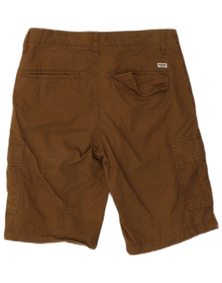 Jack & Jones Hombre Shorts Cargo XS W30 Algodón Caqui