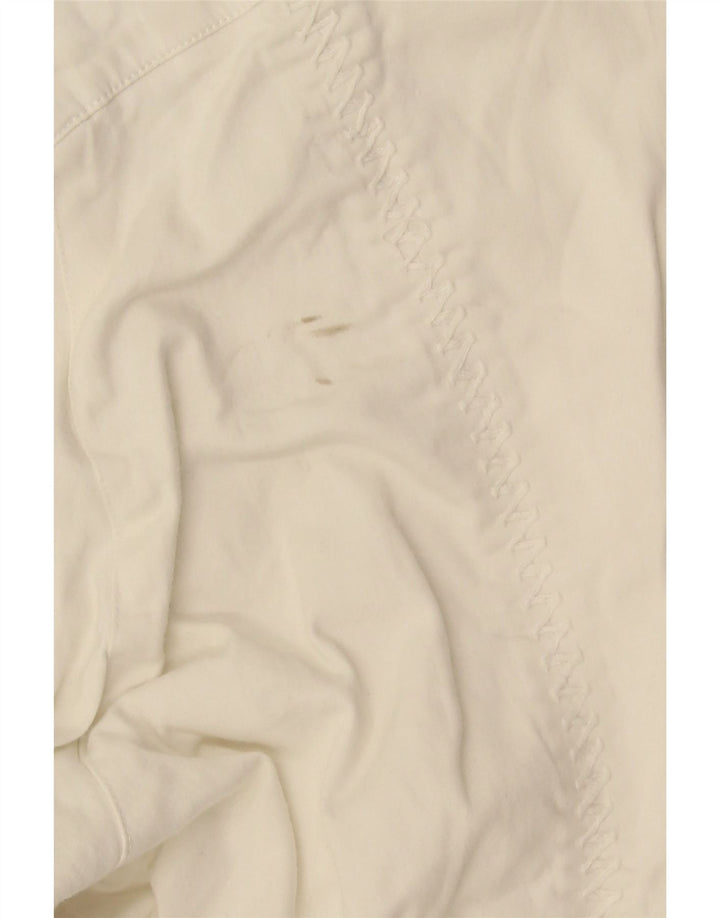 Marlboro Classics Pantalones Casuales Rectos Para Mujer W30 L30 Blanco