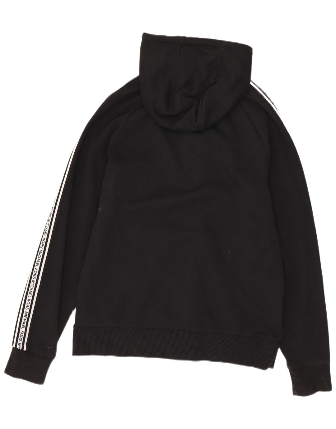MICHAEL KORS Suéter con capucha y cremallera gráfica para hombre Pequeño color negro