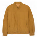 Chaqueta de cuero vintage para hombre IT 48 Beige medio