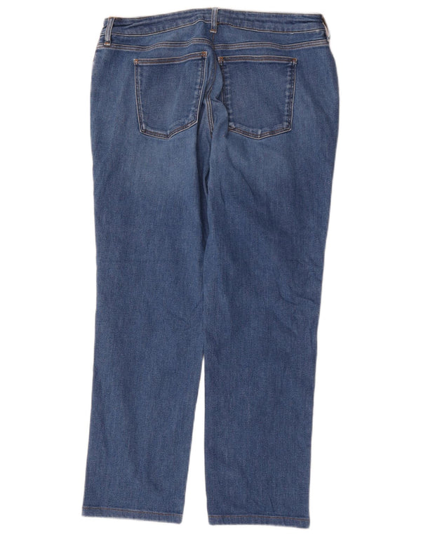Vaqueros Trussardi Mujer Rectos W35 L26 Azul Algodón