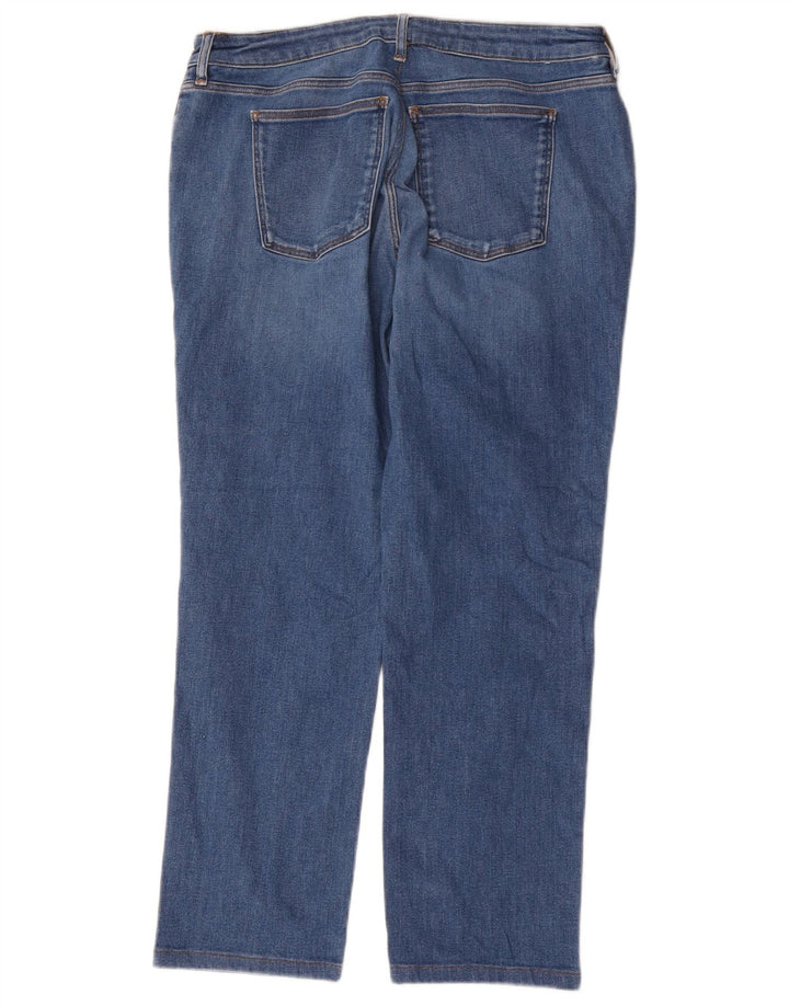 Vaqueros Trussardi Mujer Rectos W35 L26 Azul Algodón