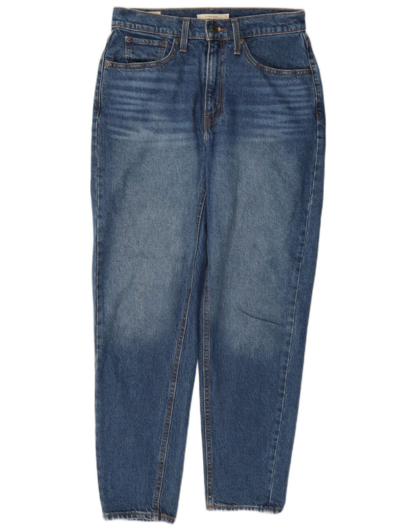 Levi's Mom Jeans cónicos de cintura alta para mujer W29 L30 Algodón azul 80s
