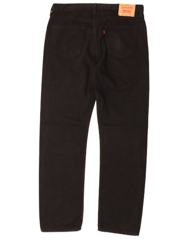 Levi's Jeans rectos 751 para hombre W38 L34 Algodón negro