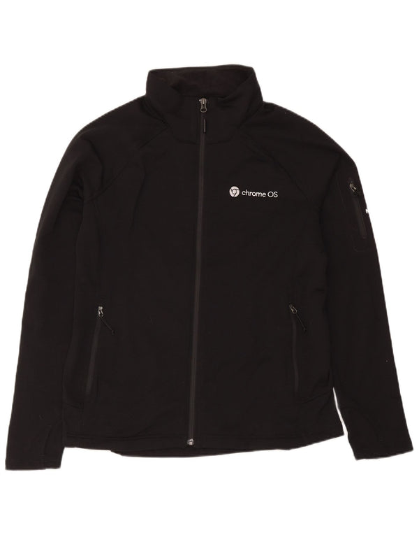 The North Face Chaqueta superior de chándal con gráfico para mujer UK 40 Large Black Sports