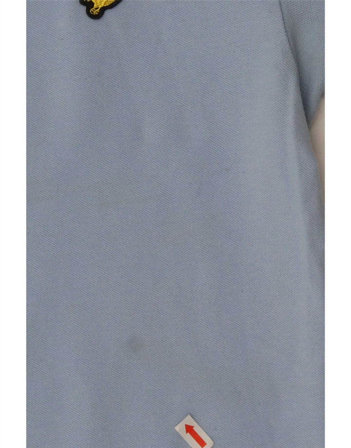 Lyle & Scott Polo Hombre Algodón Azul Medio