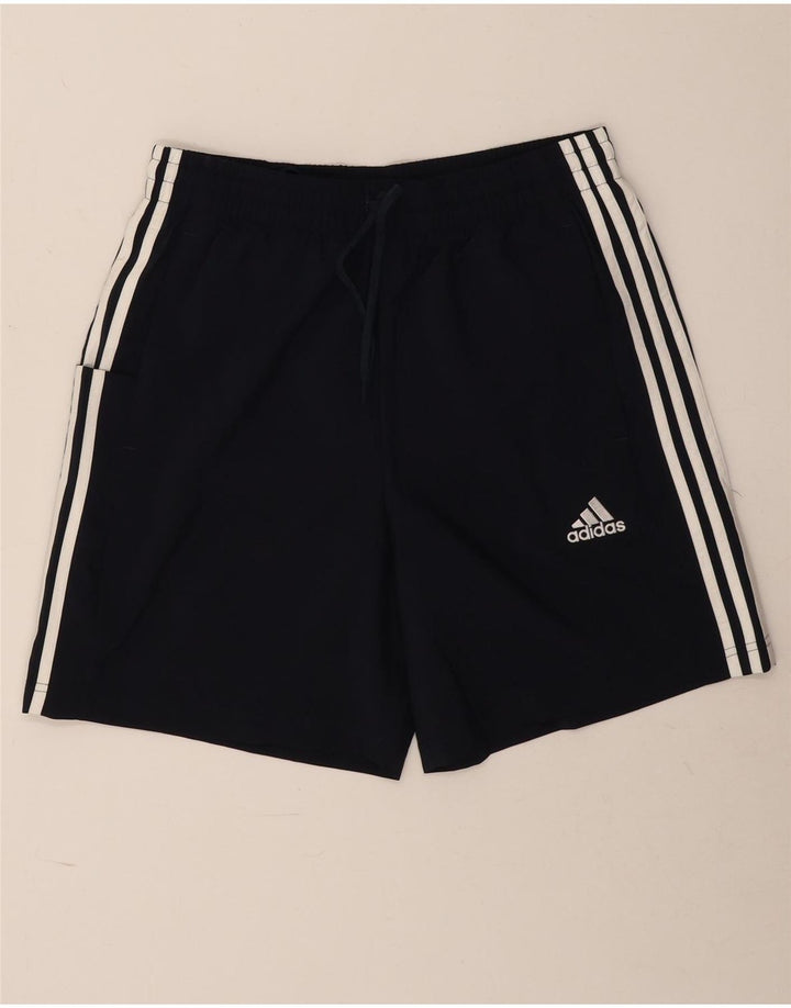 Pantalón Corto Deportivo Adidas Hombre Medio Azul Marino Poliéster