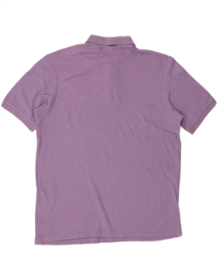 Fila Polo para hombre de algodón morado grande
