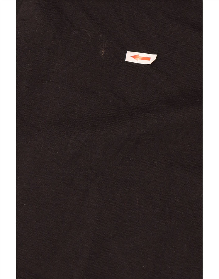 Champion Sudadera Gráfica para Hombre Jersey Pequeño Poliéster Negro