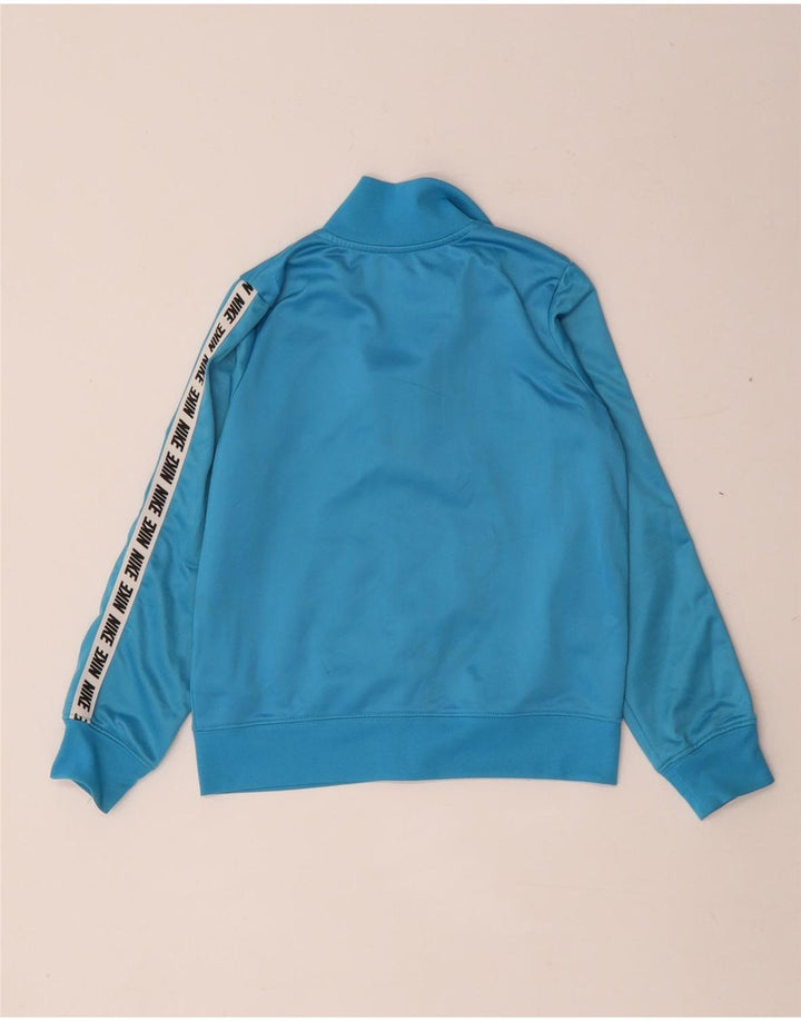 Nike - Chaqueta de chándal con gráfico para niños de 6 a 7 años, color azul grande
