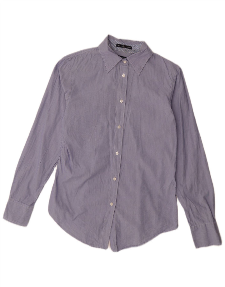Camisa Gap para mujer US 6 Mediana Púrpura Rayas