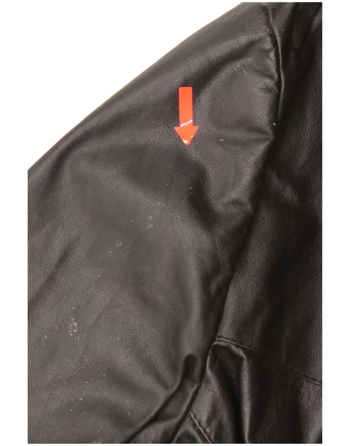 Piccini Chaqueta De Cuero Para Hombre IT 58 2XL Cuero Negro