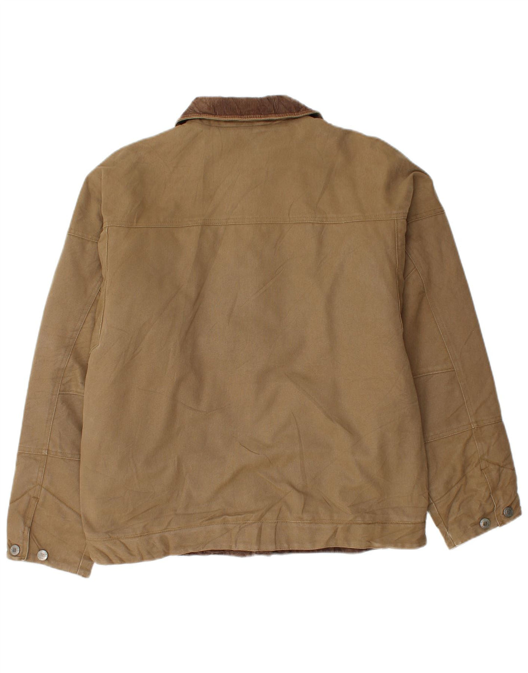 Columbia Chaqueta Bomber para Hombre UK 38 Algodón Beige Medio
