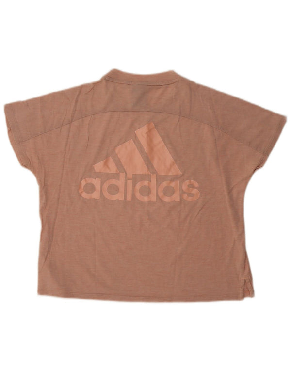 Adidas Camiseta gráfica extragrande para mujer UK 4/6 XS Rosa