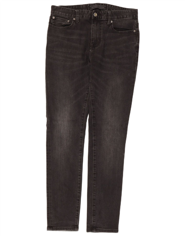 Superdry Vaqueros pitillo para hombre W30 L29 Algodón negro