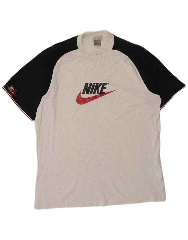 Nike Camiseta gráfica para hombre UK 46/48 XL Gris Algodón