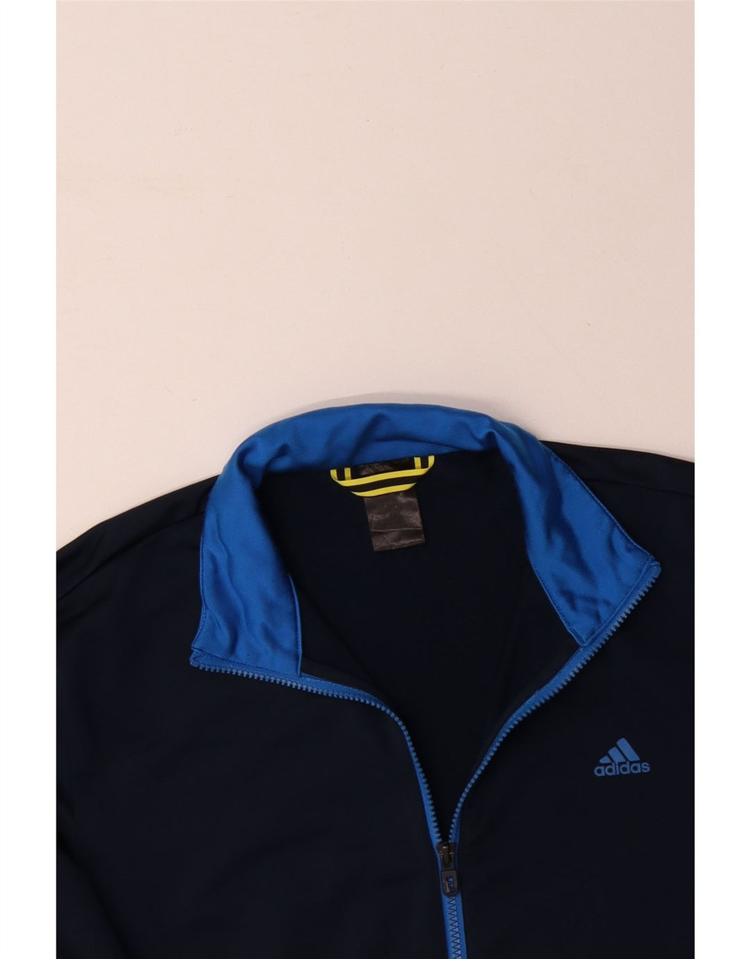 ADIDAS Chaqueta de chándal para hombre UK 44/46 XL Azul marino Poliéster