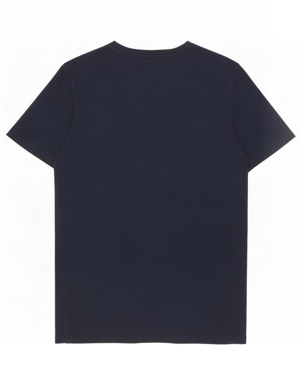 Jack & Jones Hombre Camiseta Gráfica Top Small Azul Marino Algodón