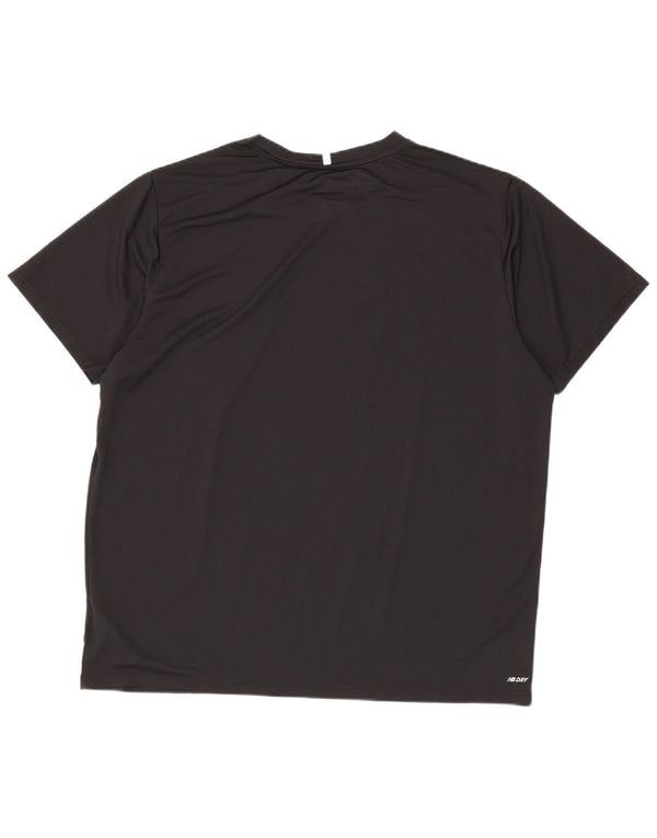 New Balance Camiseta Hombre Top 2XL Poliéster Negro