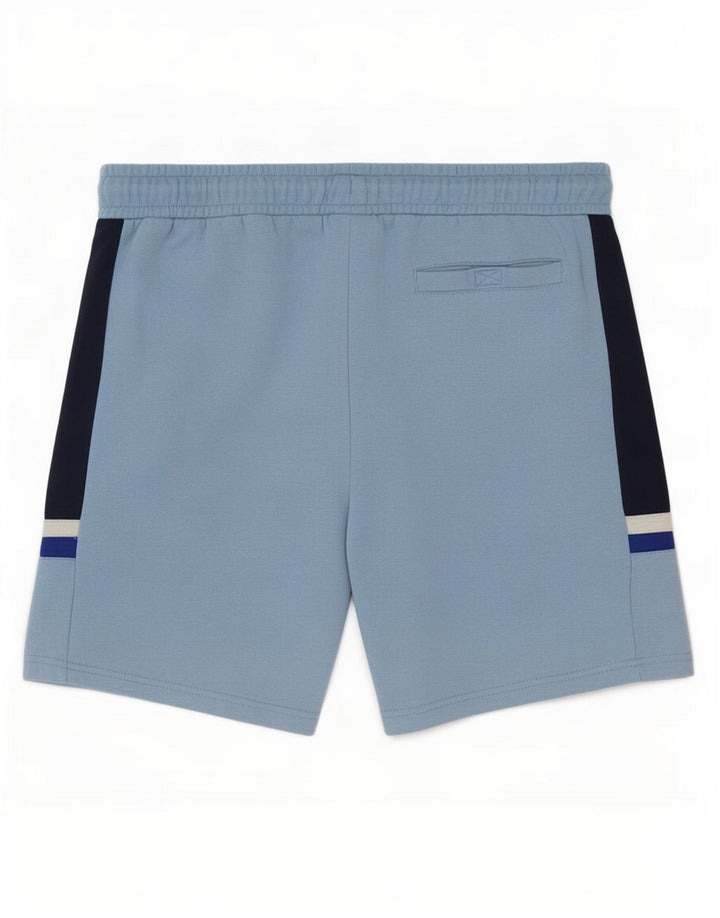 Ellesse Hombre Pantalones cortos deportivos de algodón color block en azul medio