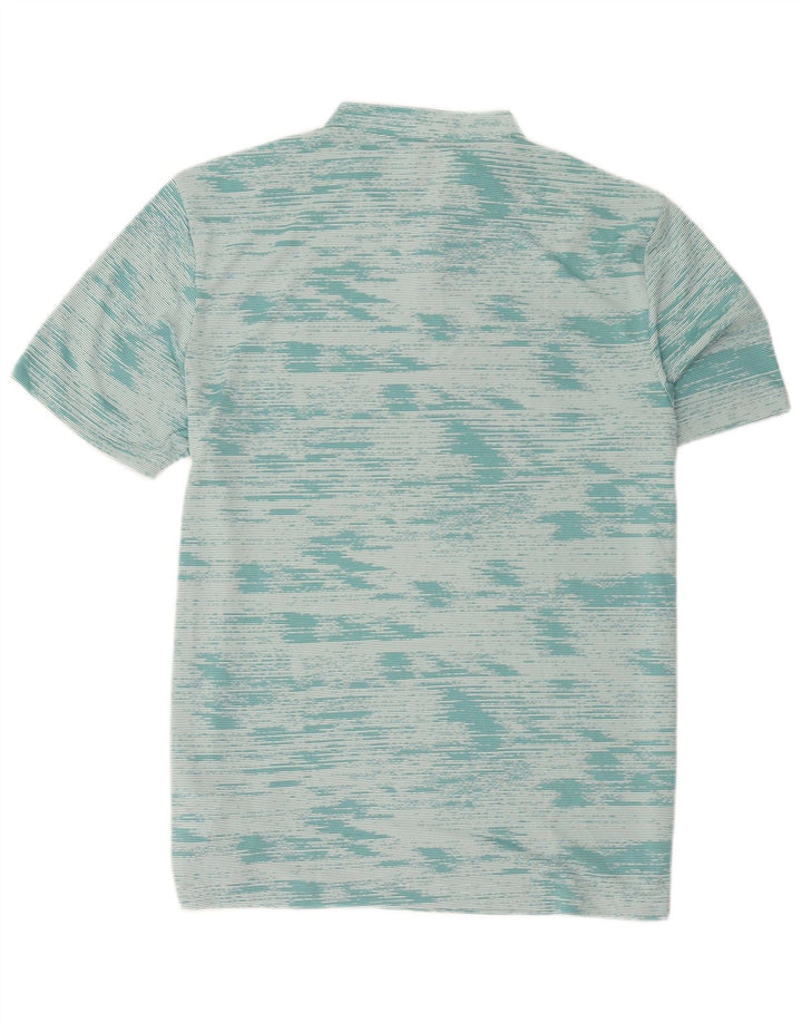 Polo Adidas Hombre Grande Poliéster Rayas Verdes