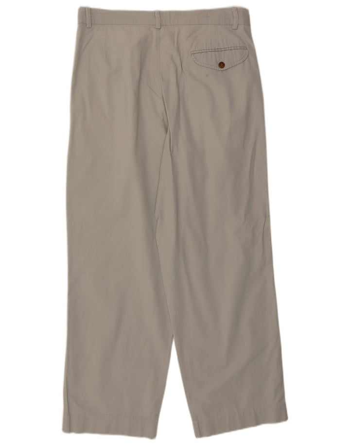 Carrera Pantalones Chinos Pegged para Mujer Grande W32 L28 Gris