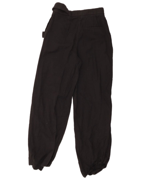 Cos Pantalones casuales holgados para mujer EU 36 XS W26 L28 Lana negra