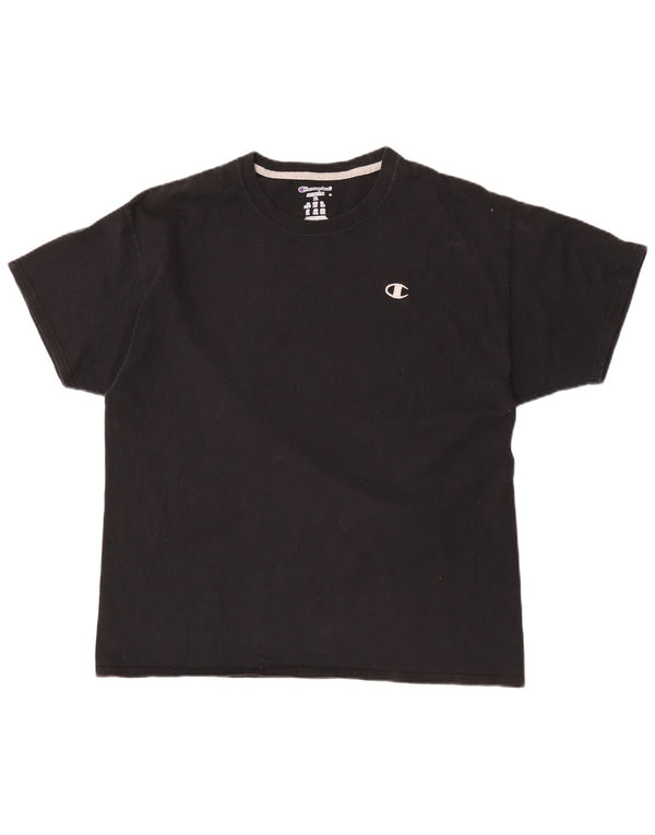 Champion Camiseta Hombre Top XL Algodón Negro