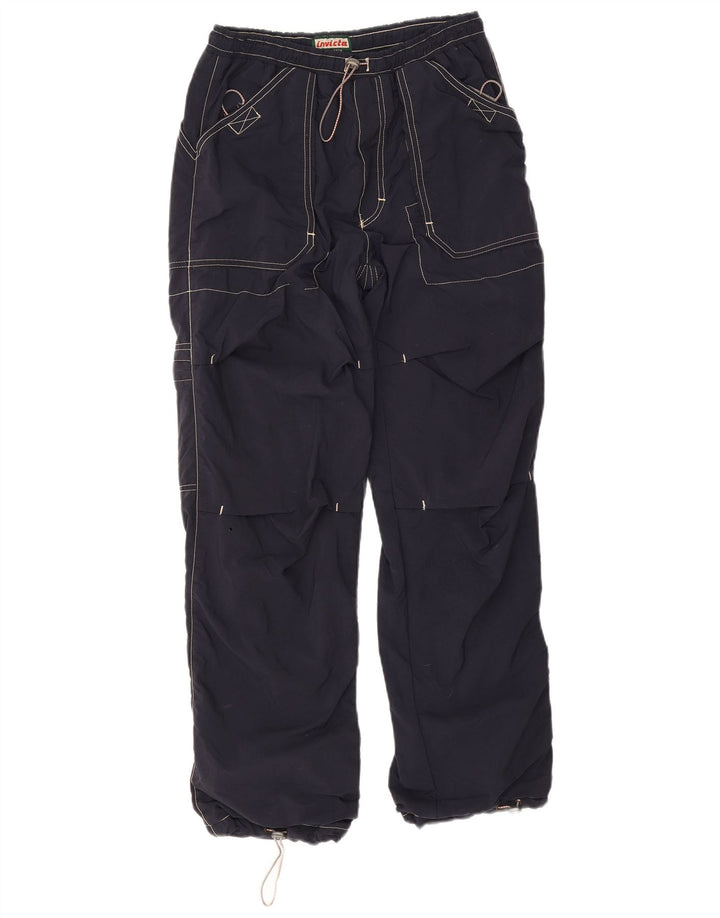 Pantalones tipo cargo tipo joggers para hombre Invicta W28 L29 Azul marino