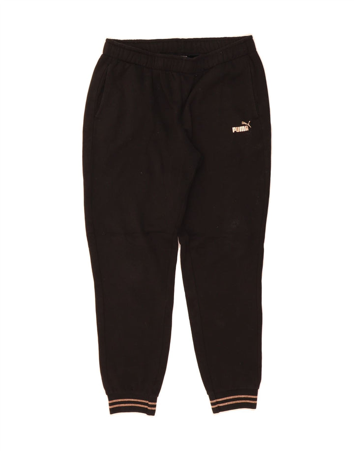 PUMA Mens Tracksuit Trousers Joggers Medium  Black Cotton Vintage Puma and Second-Hand Puma from Messina Hembry 