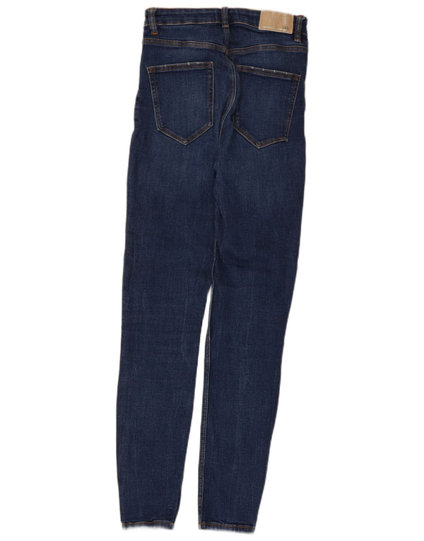 Zara Vaqueros Pitillo Mujer EU 36 XS W26 L27 Azul Marino